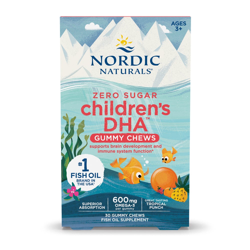 NORDIC NATURALS Zero Sugar Children's DHA™ Gummy Chews