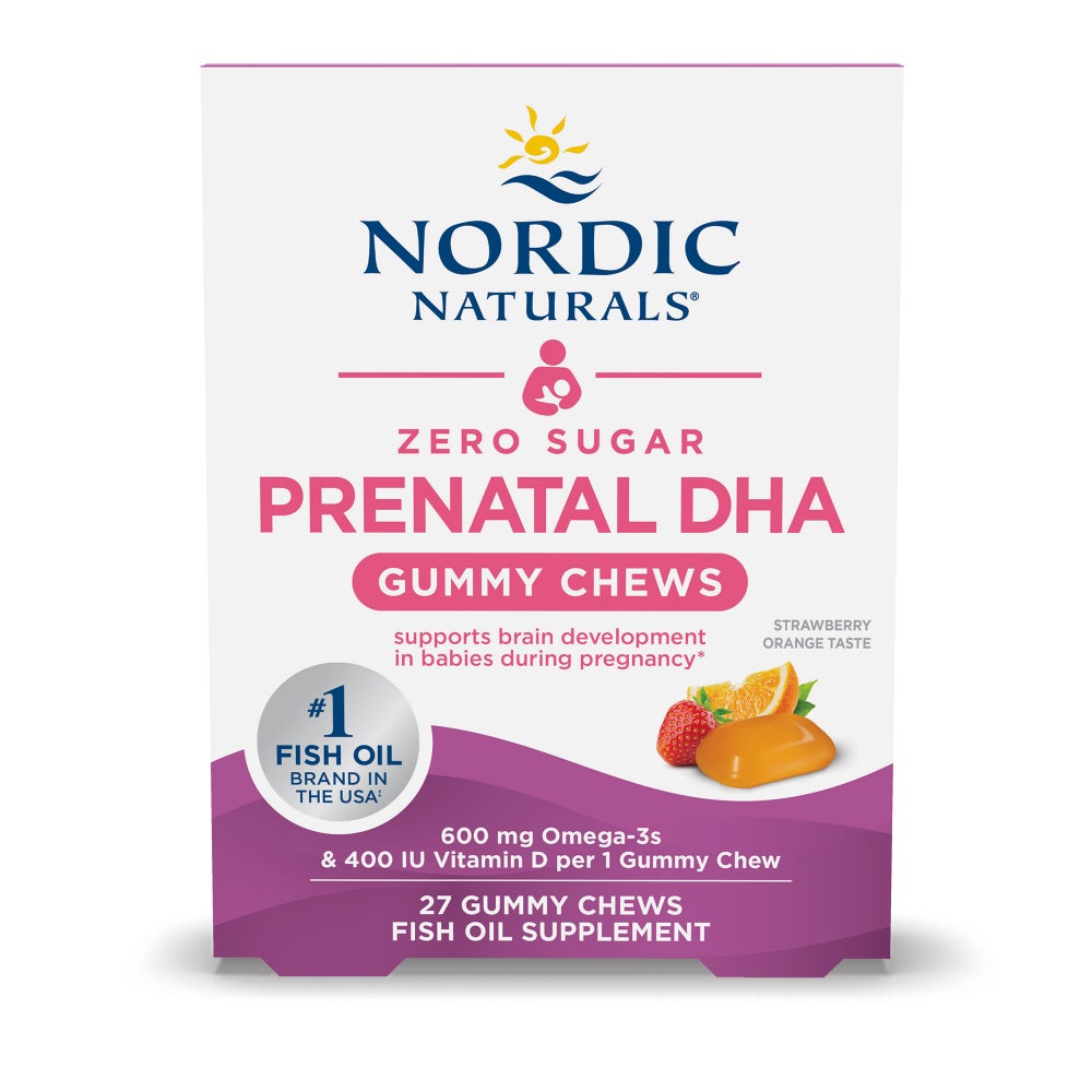 NORDIC NATURALS Zero Sugar Prenatal DHA Gummy Chews