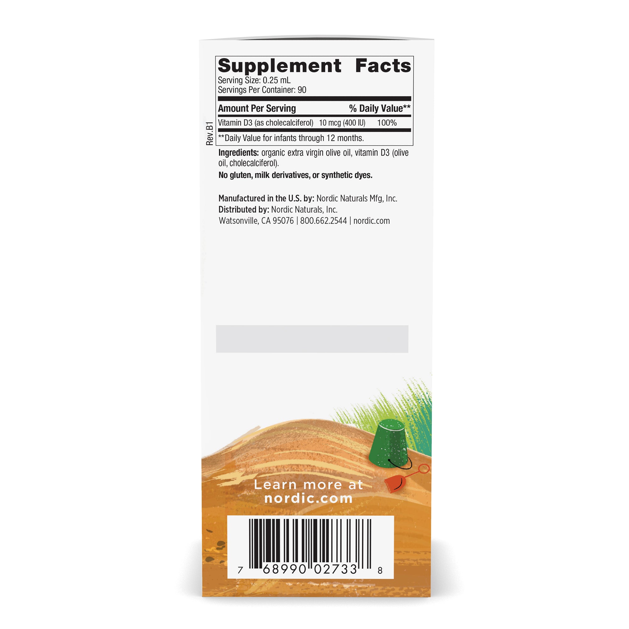 Baby's Vitamin D3 Liquid