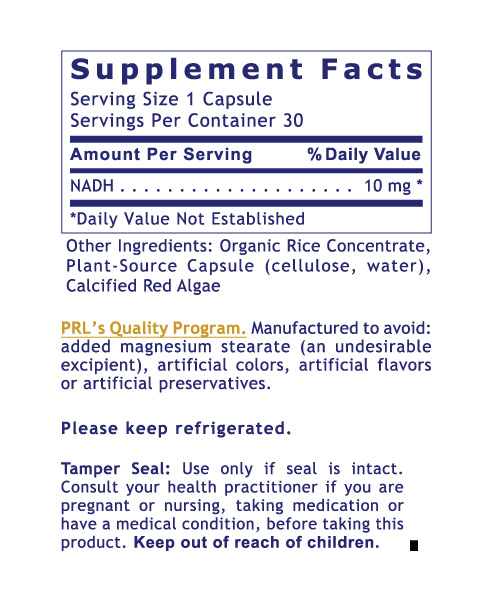 Premier Research Labs - NADH, Premier