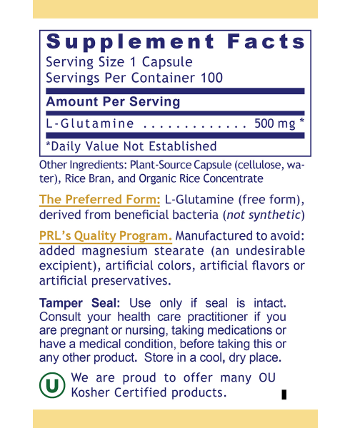 Premier Research Labs - Glutamine, Premier