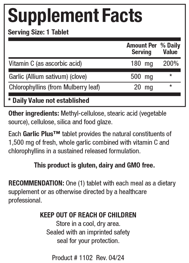 BIOTICS RESEARCH Garlic Plus™