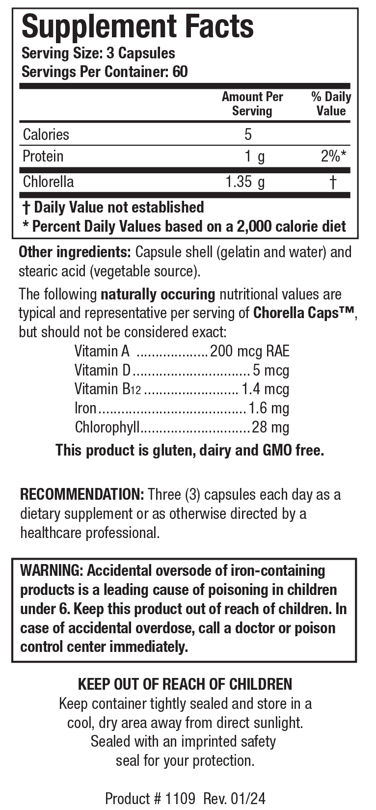 BIOTICS RESEARCH Chlorella Caps™