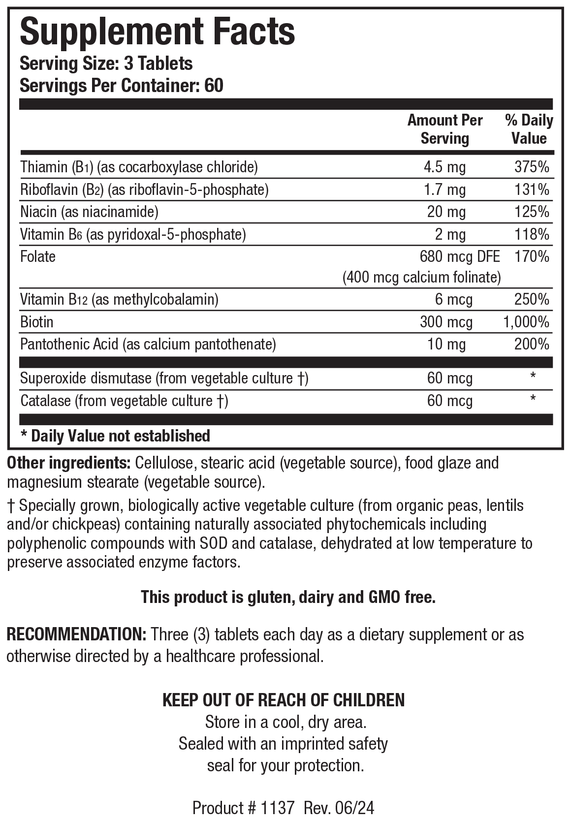 BIOTICS RESEARCH Bio-3B-G®
