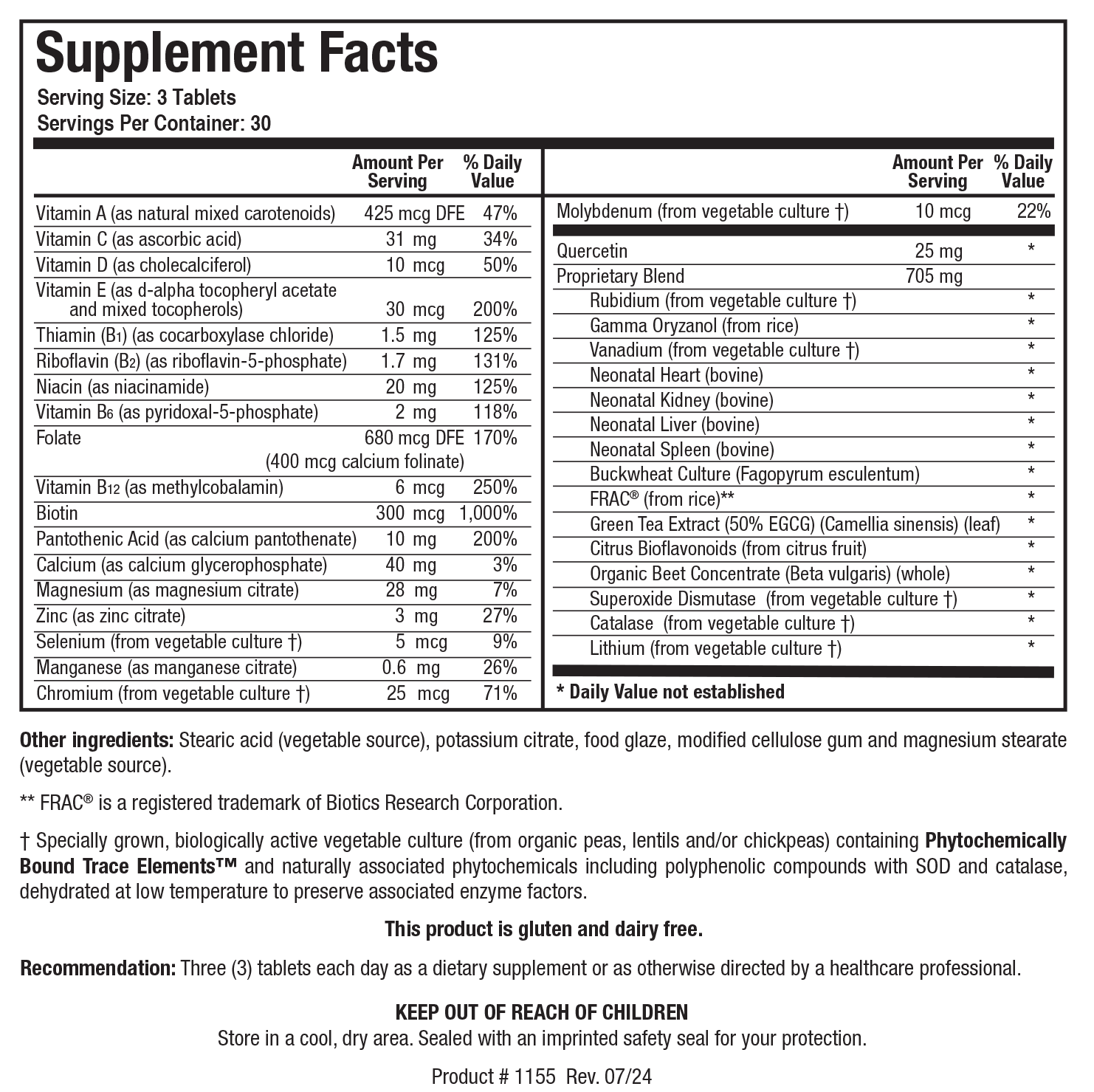 BIOTICS RESEARCH Bio-Trophic Plus™