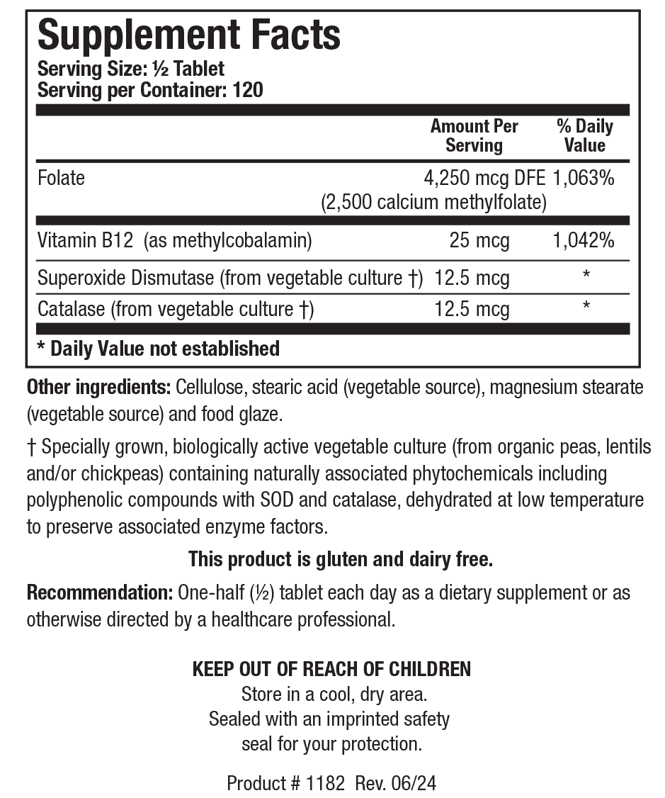 BIOTICS RESEARCH 5-MTHF Plus Forte®
