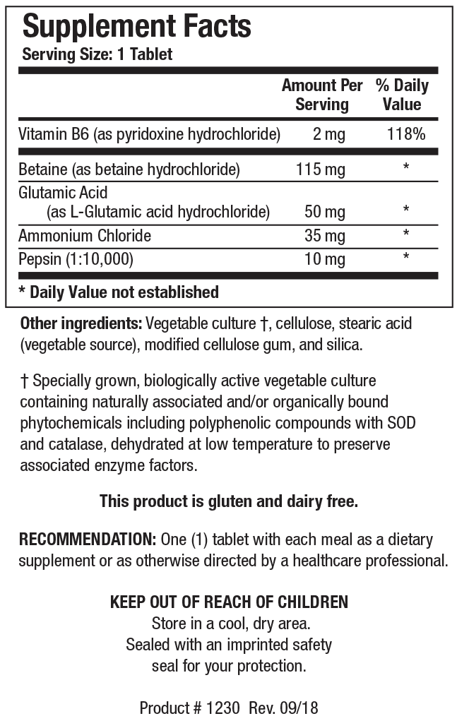 BIOTICS RESEARCH HCl-Plus™