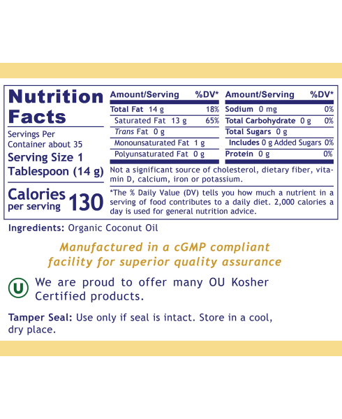 Premier Research Labs - Coconut Oil, Premier