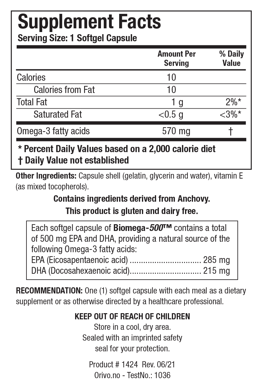 BIOTICS RESEARCH Biomega-500™