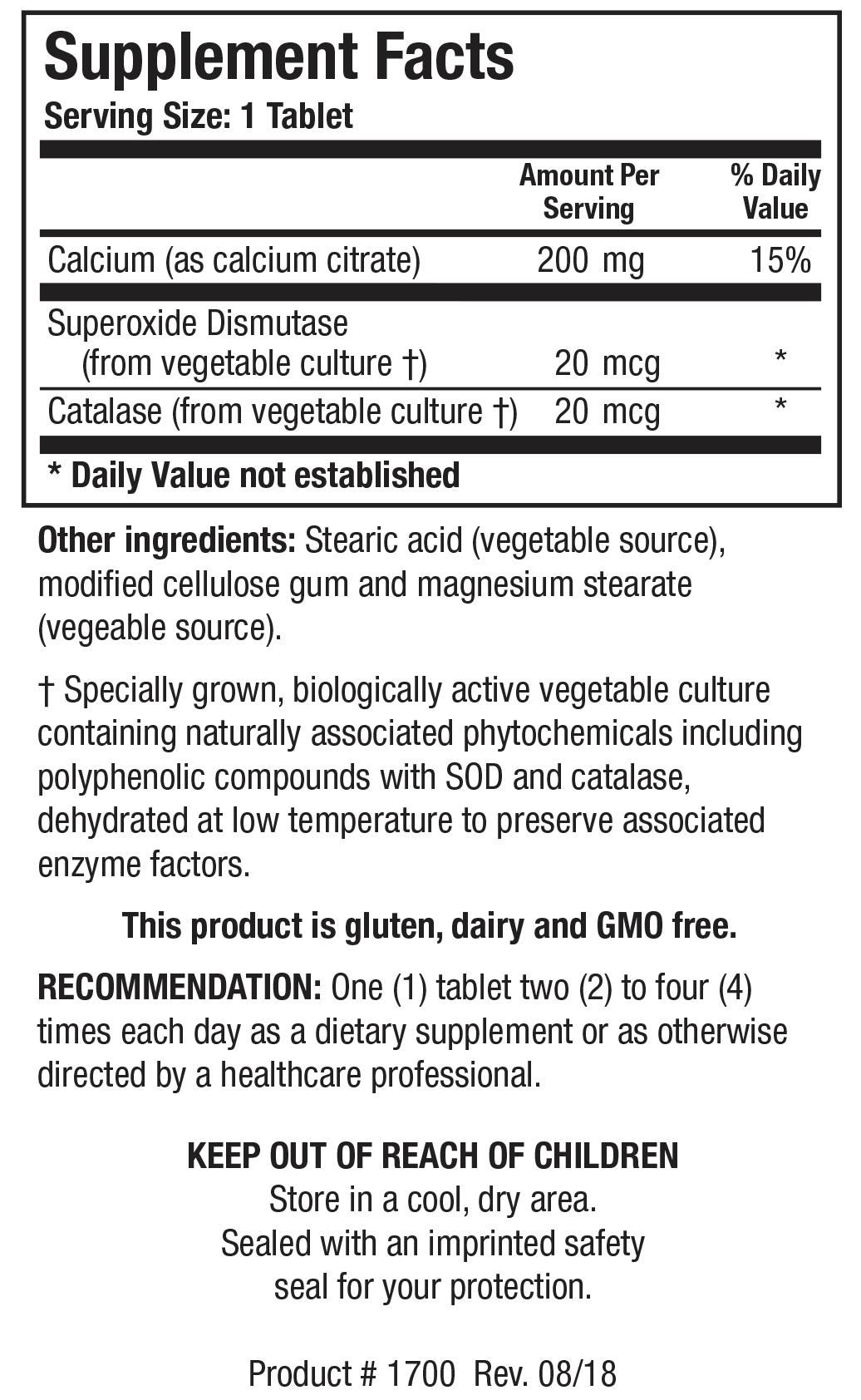 BIOTICS RESEARCH Ca-Zyme™ (Calcium)