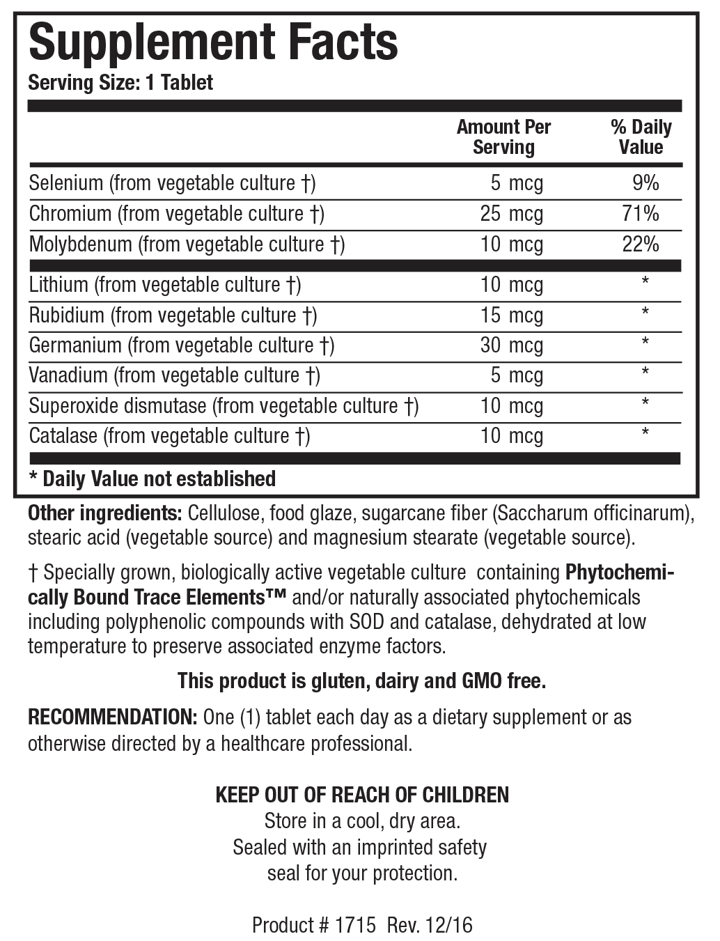 BIOTICS RESEARCH Basic Nine™
