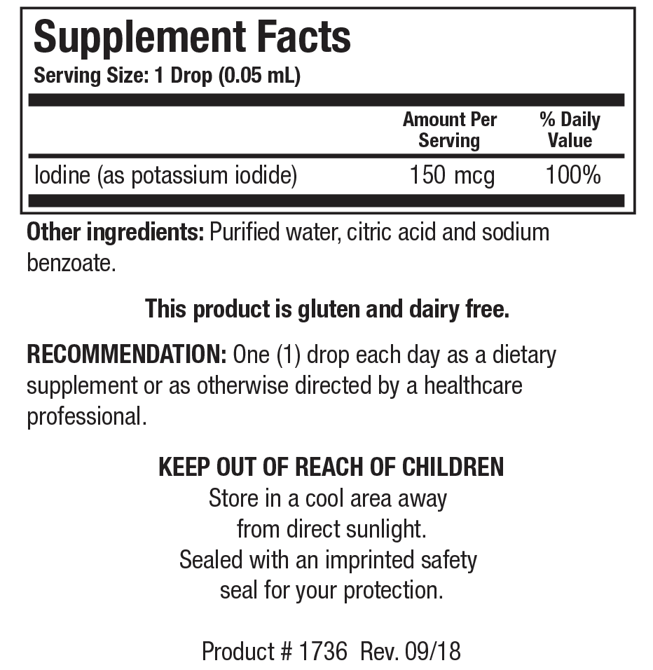 BIOTICS RESEARCH Liquid Iodine Forte™