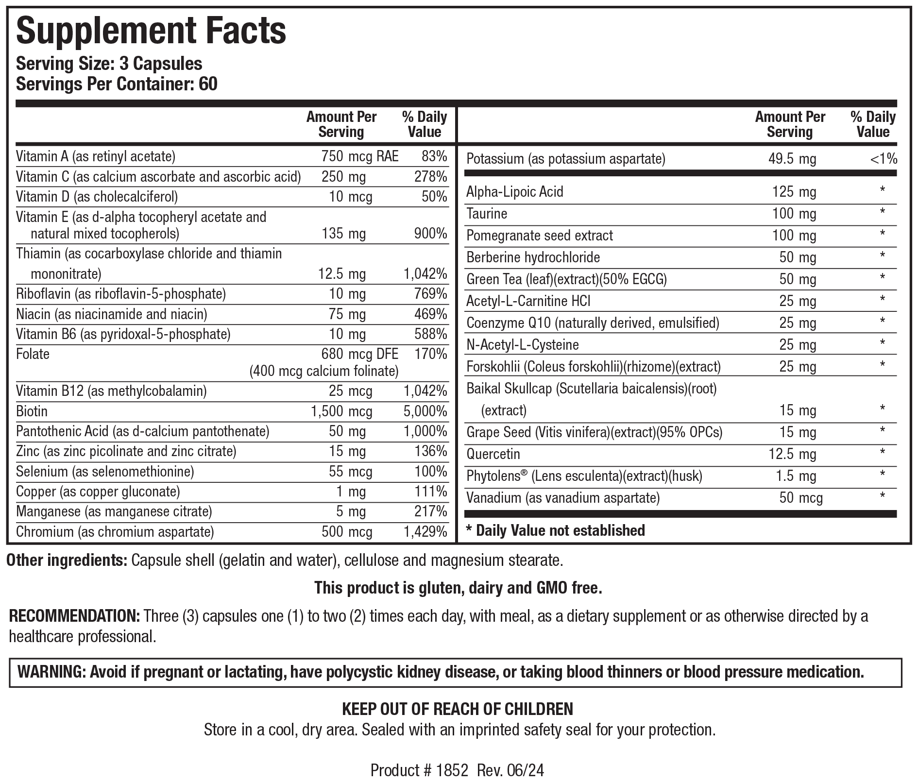 BIOTICS RESEARCH GlucoResolve®