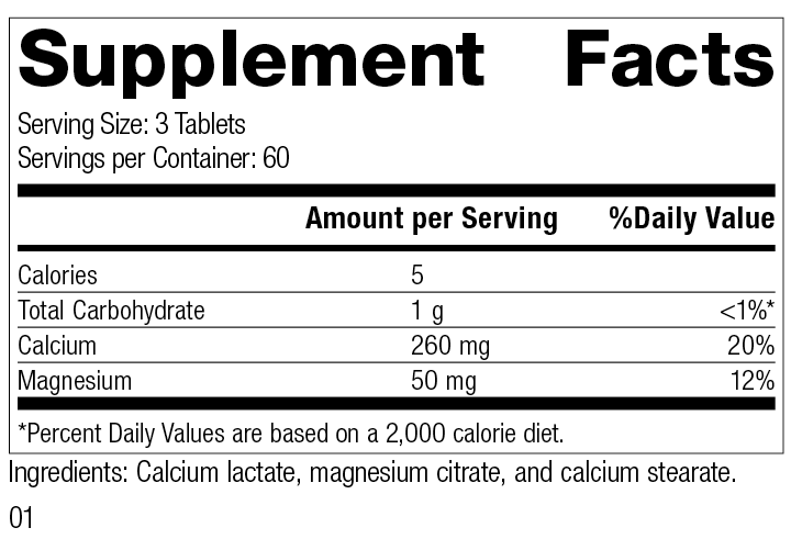 Standard Process - Calcium Lactate