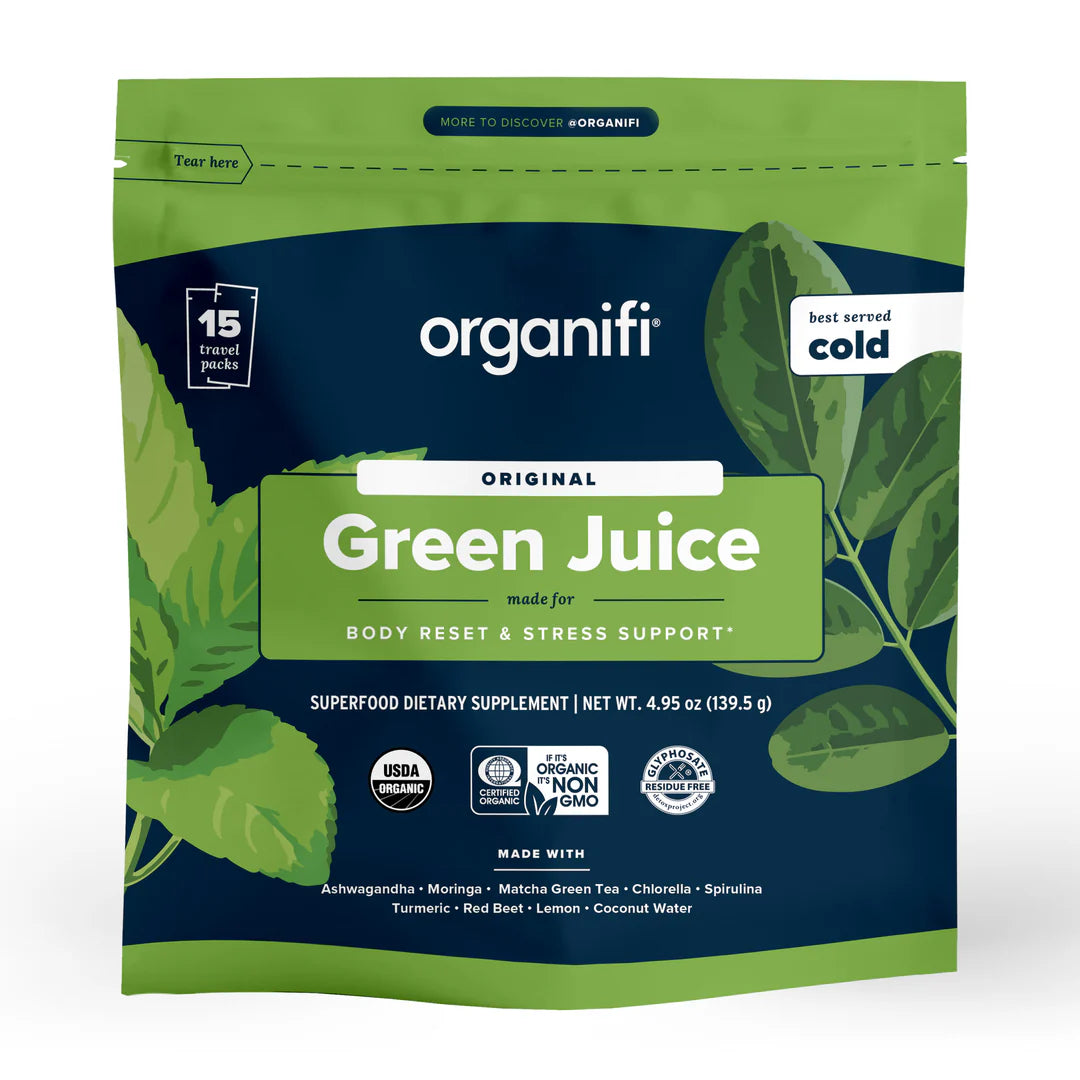 ORGANIFI Green Juice Travel Packs 15 ct