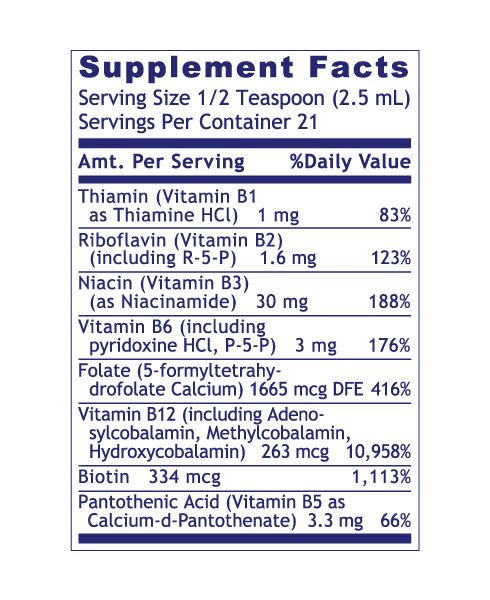 Premier Research Max B ND liquid bottle showing supplement packaging and branding