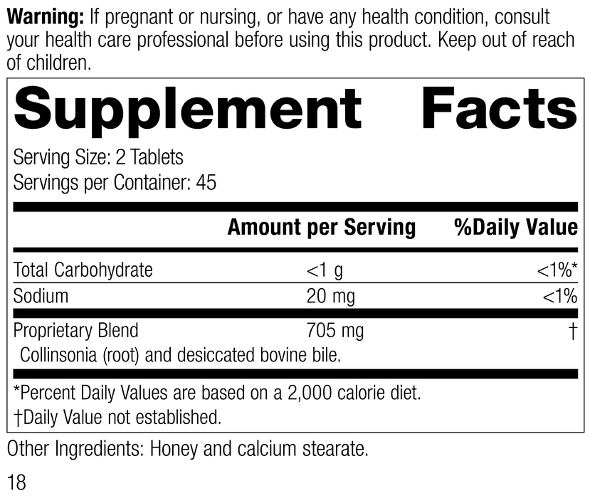 Standard Process - Cholacol