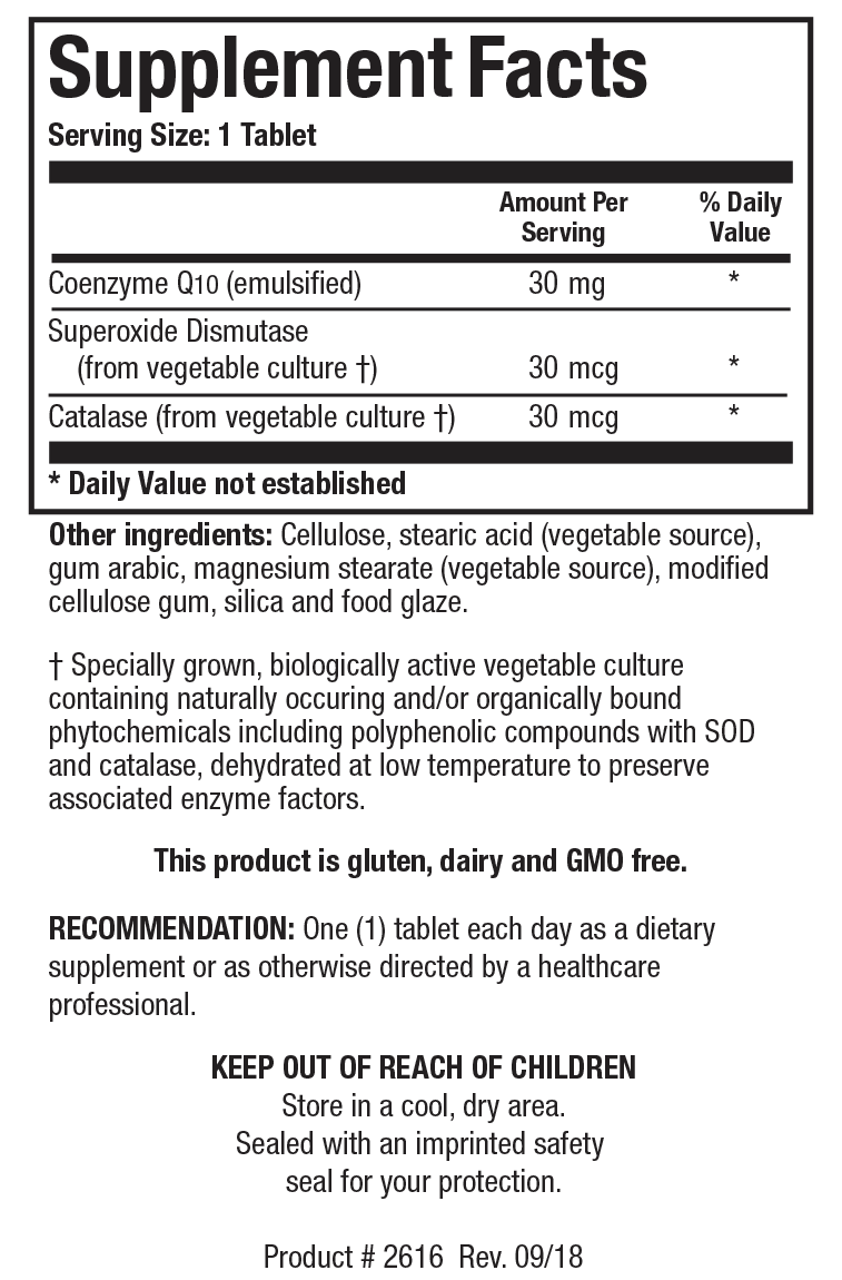 BIOTICS RESEARCH CoQ-Zyme 30™