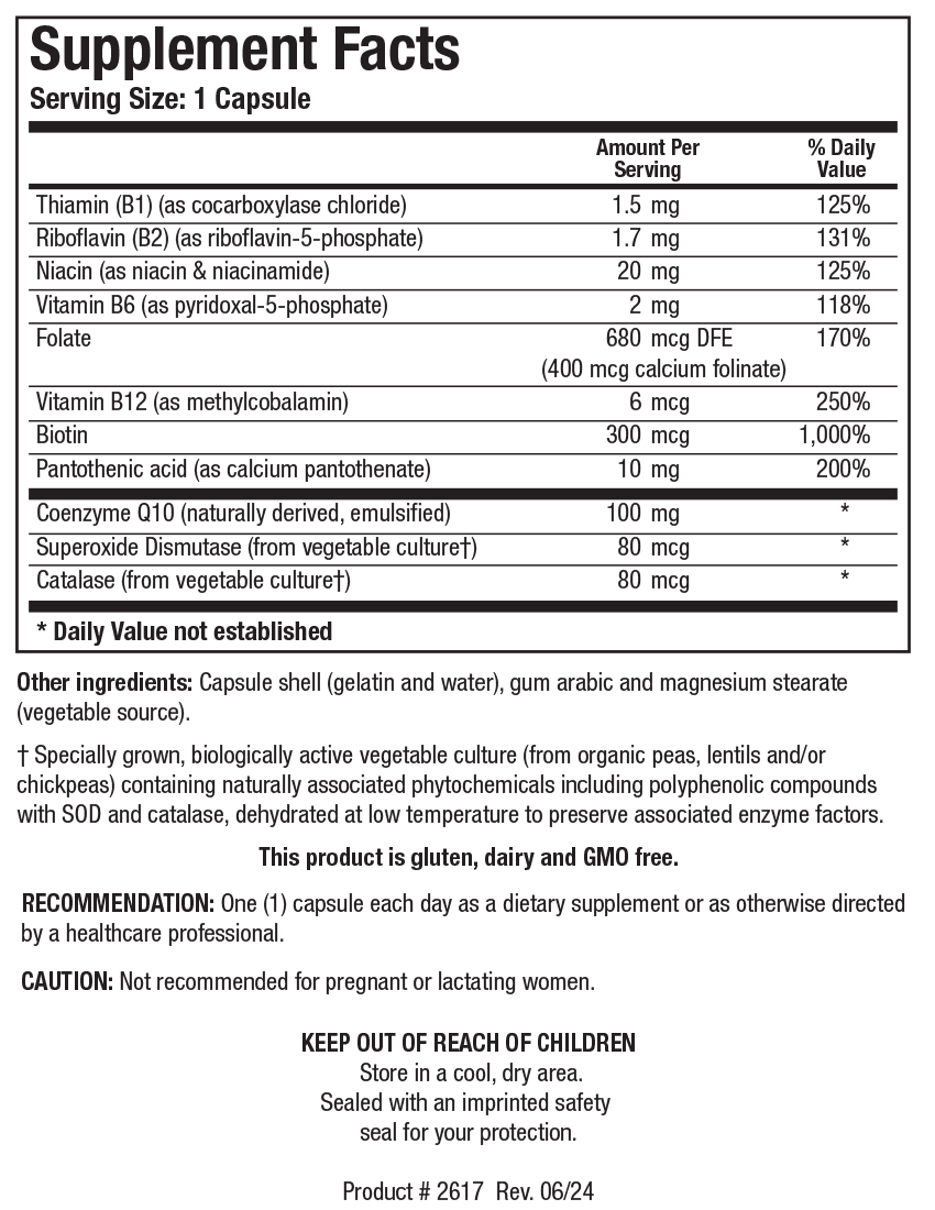 BIOTICS RESEARCH CoQ-Zyme 100 Plus™