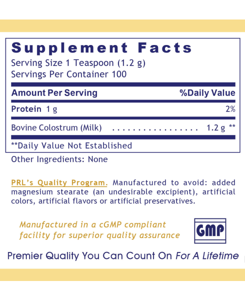 Premier Research Labs - Colostrum-IgG™, Premier (Powder)