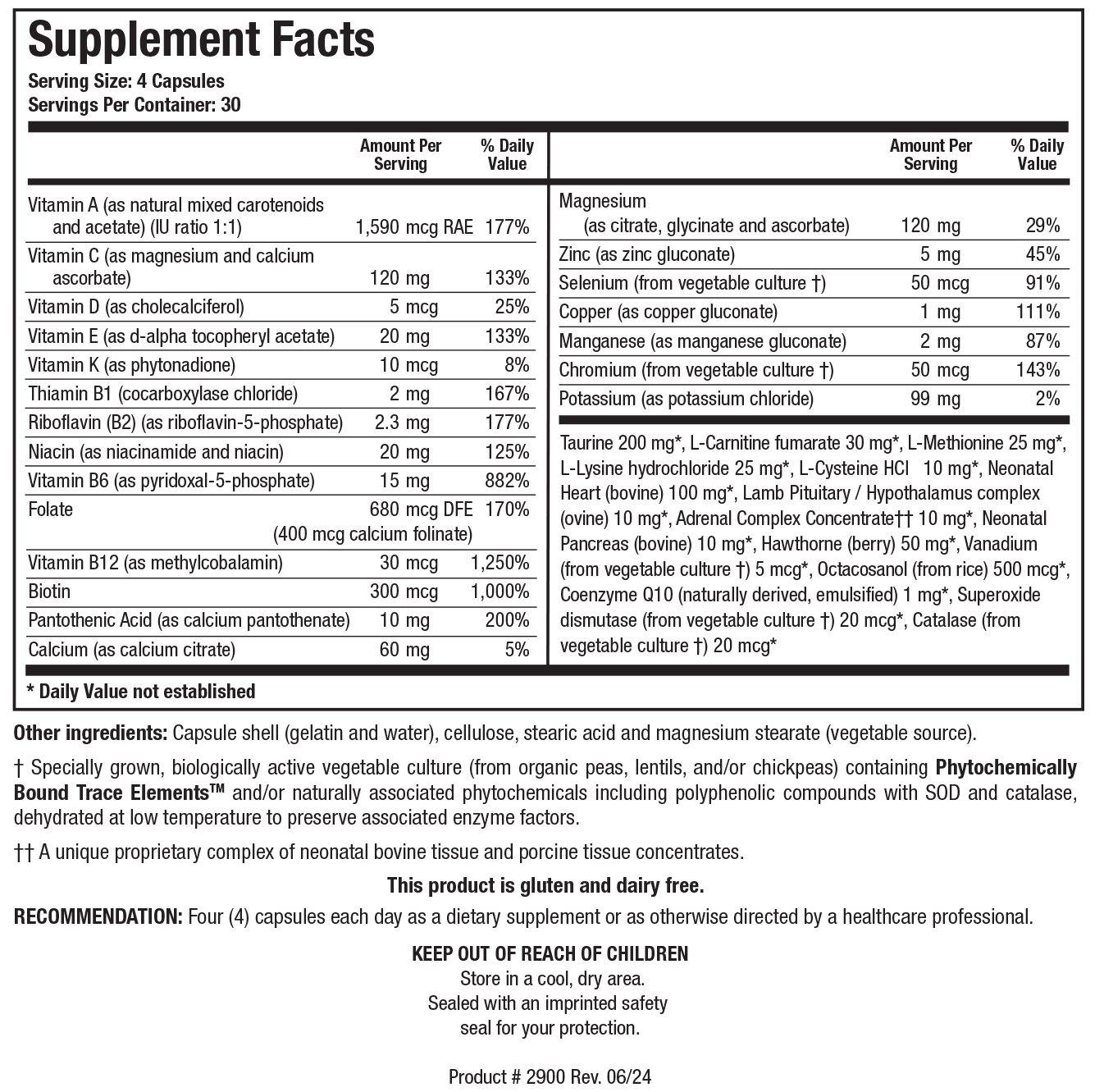 BIOTICS RESEARCH Bio-Cardiozyme Forte®