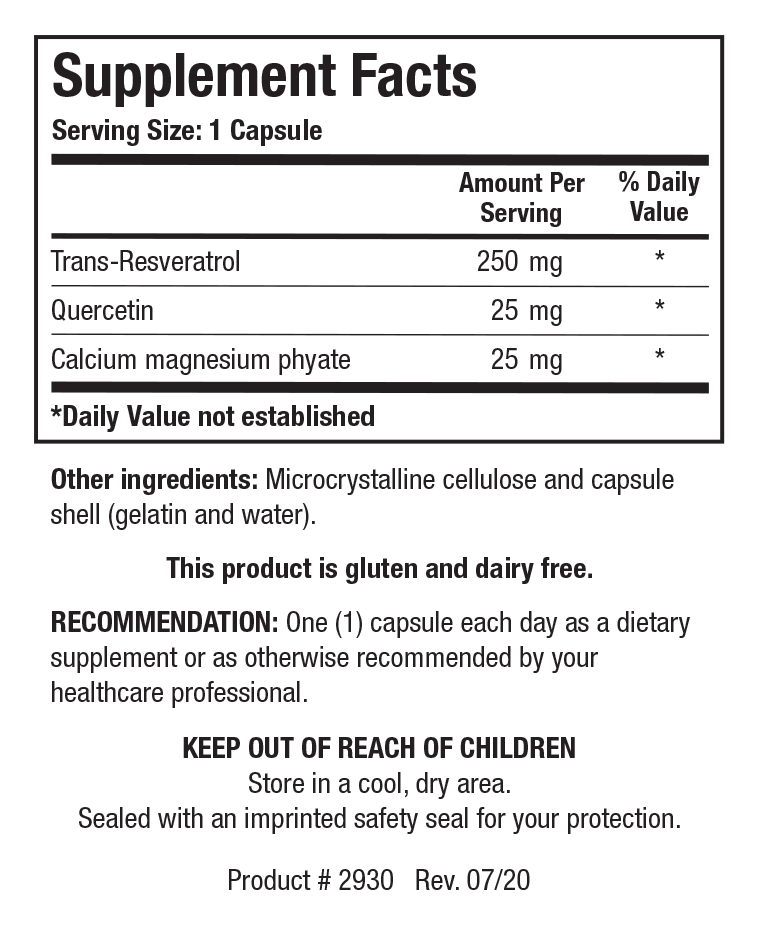 BIOTICS RESEARCH ResveraSirt-HP®