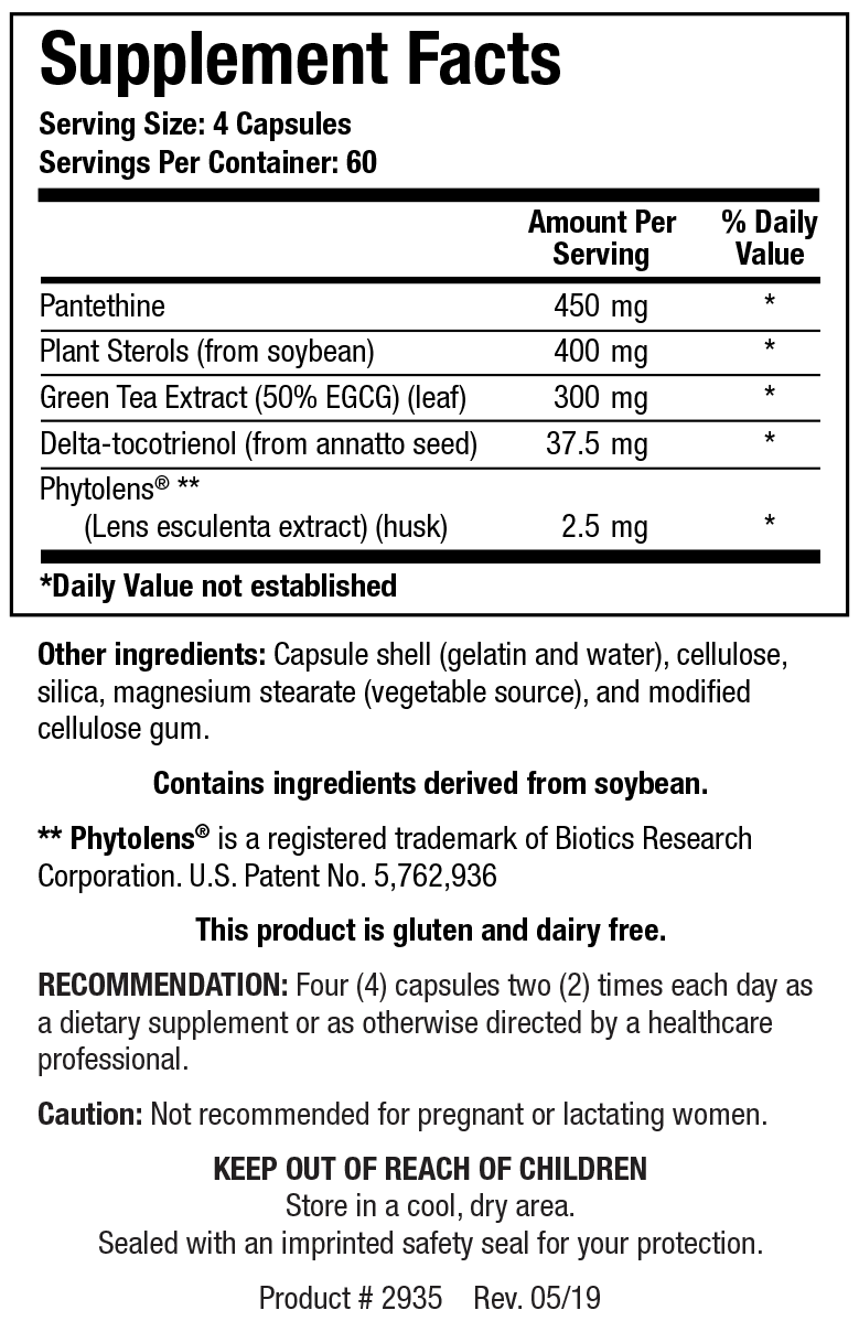 BIOTICS RESEARCH Lipid-Sirt®