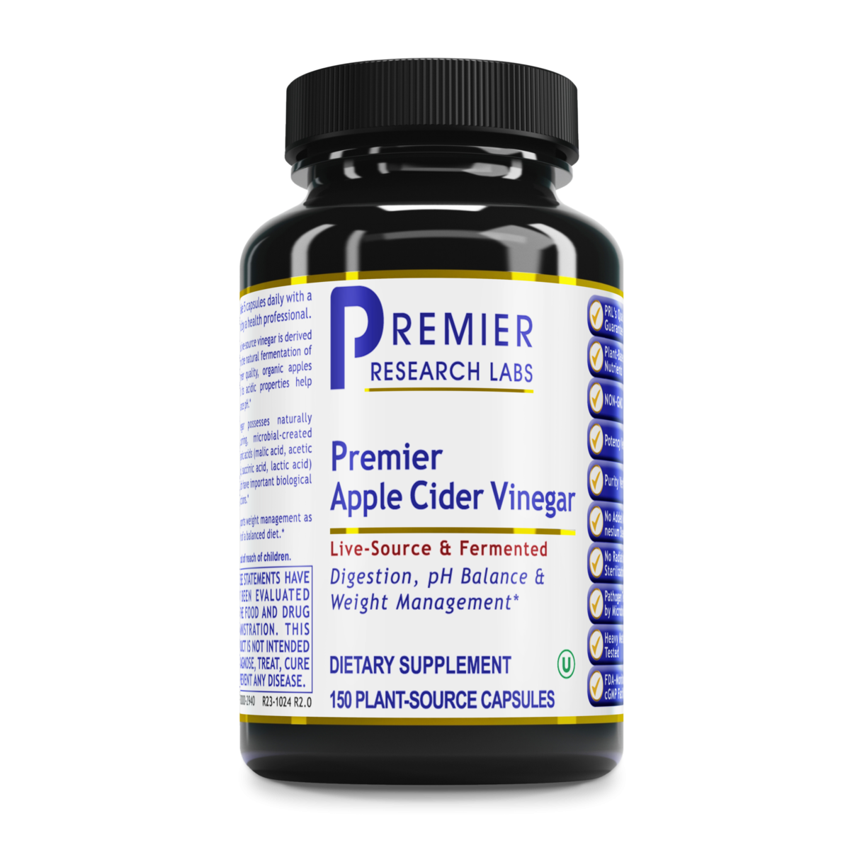 Premier Research Labs - Apple Cider Vinegar, Premier