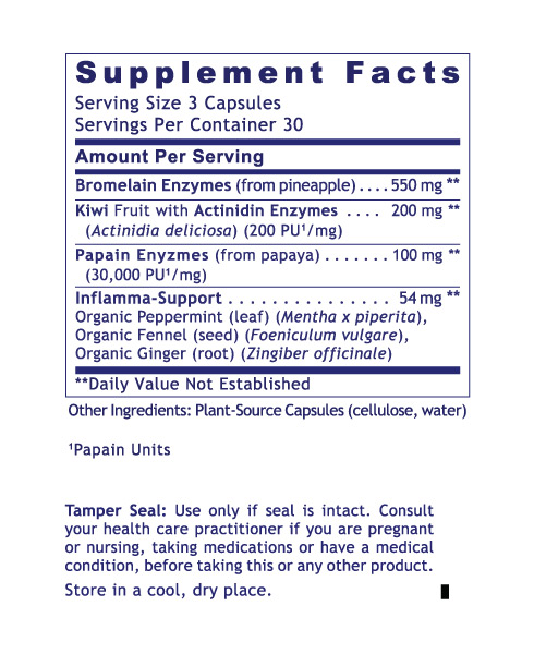 Premier Research Labs Inflammacidin bottle showing supplement packaging and branding