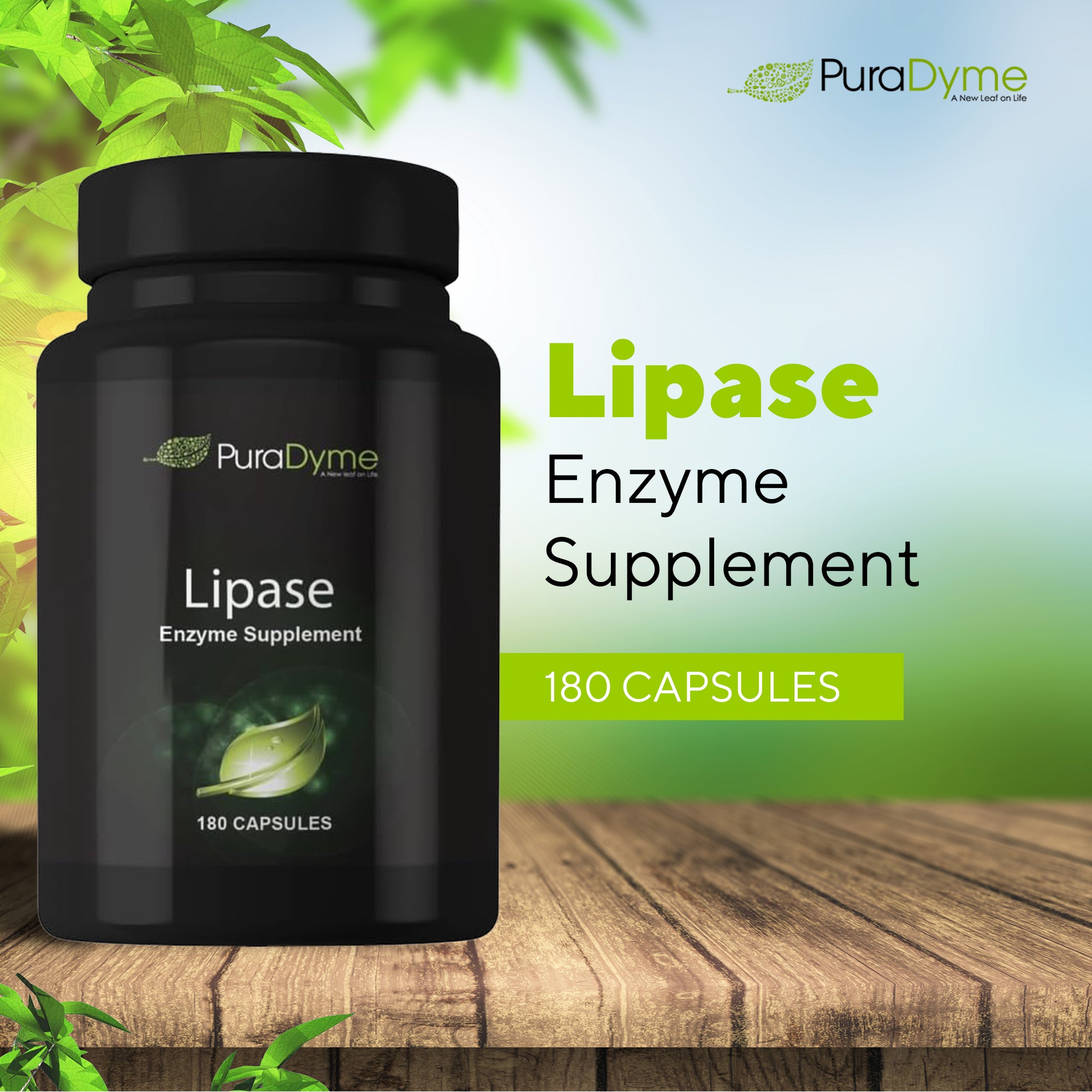PURADYME  Lipase 180 Caps