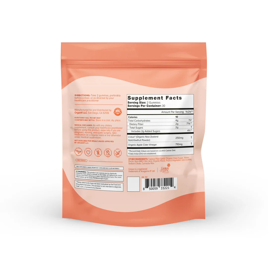 ORGANIFI Better Biome Gummies