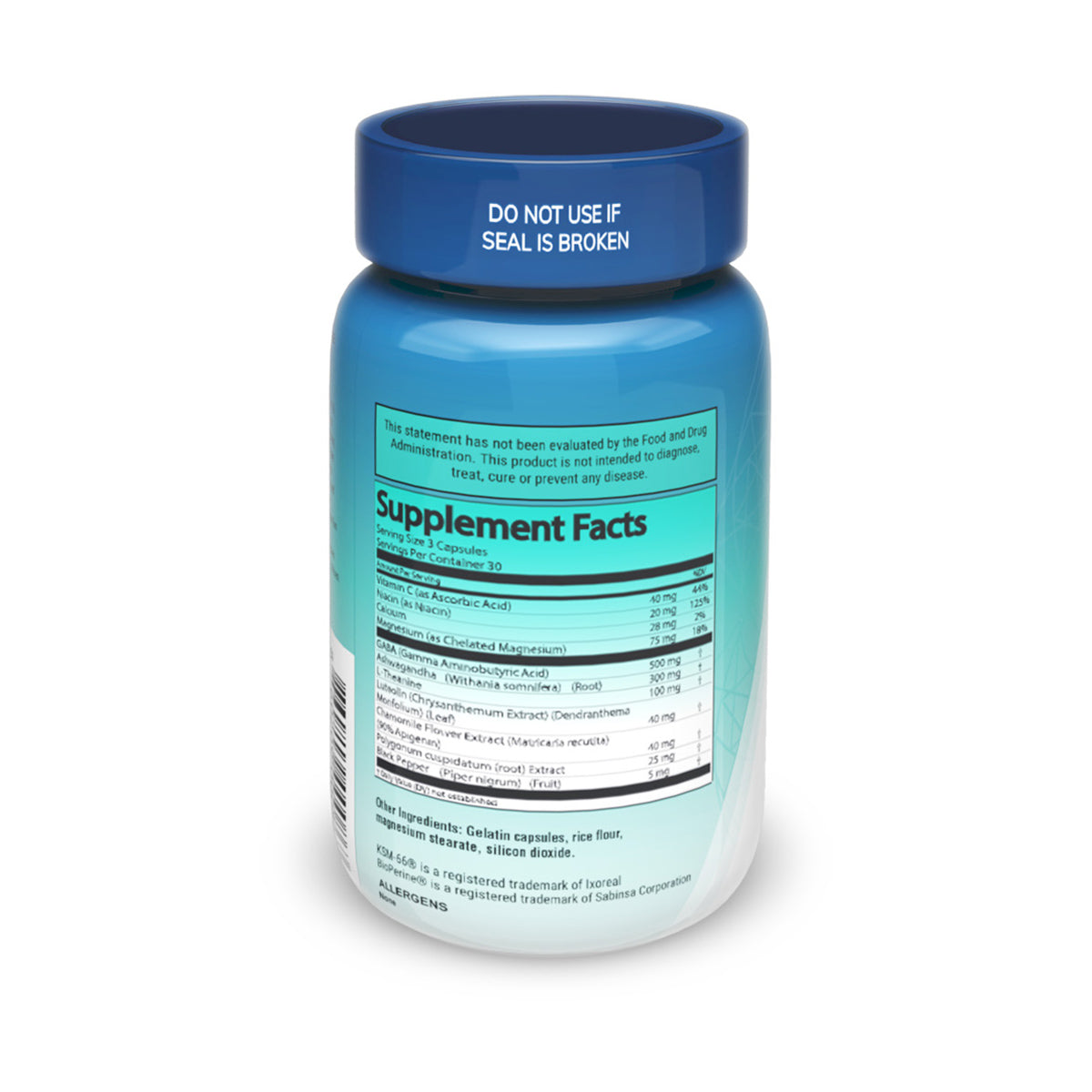 LEVIUM Stress and Anxiety Relief Capsules