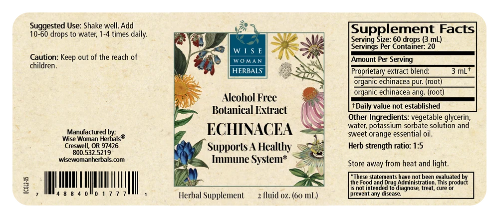 Echinacea Alcohol Free (Formerly Echinacea Glycerite)