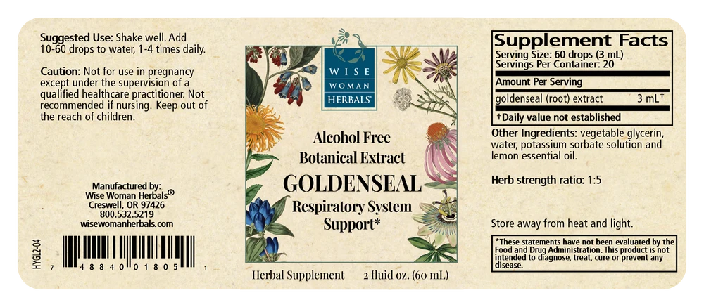 Goldenseal (Formerly Hydrastis Glycerite)