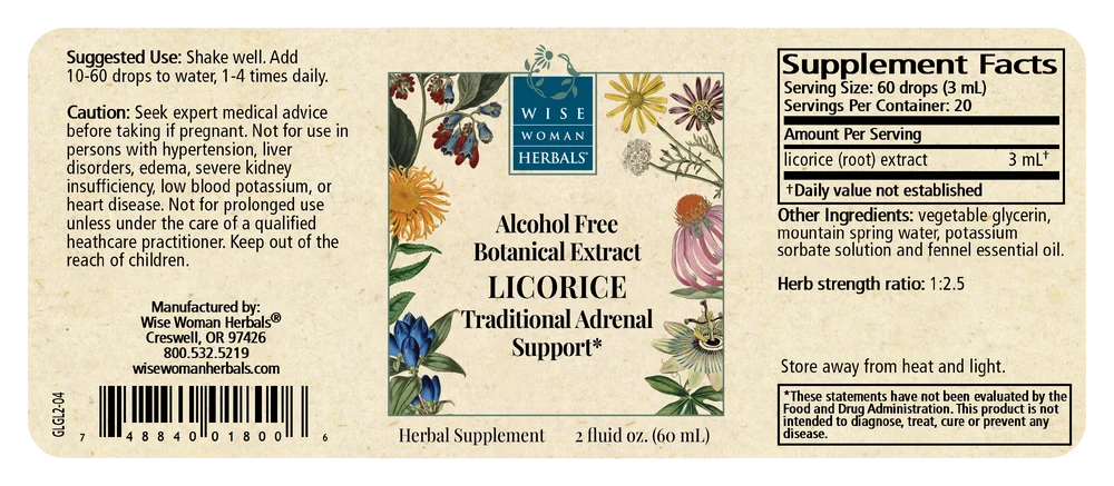 Licorice Alcohol Free Extract (formerly Licorce Glycerite)