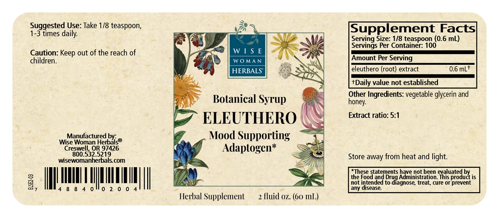 Eleuthero Botanical Syrup (Solid Extract)