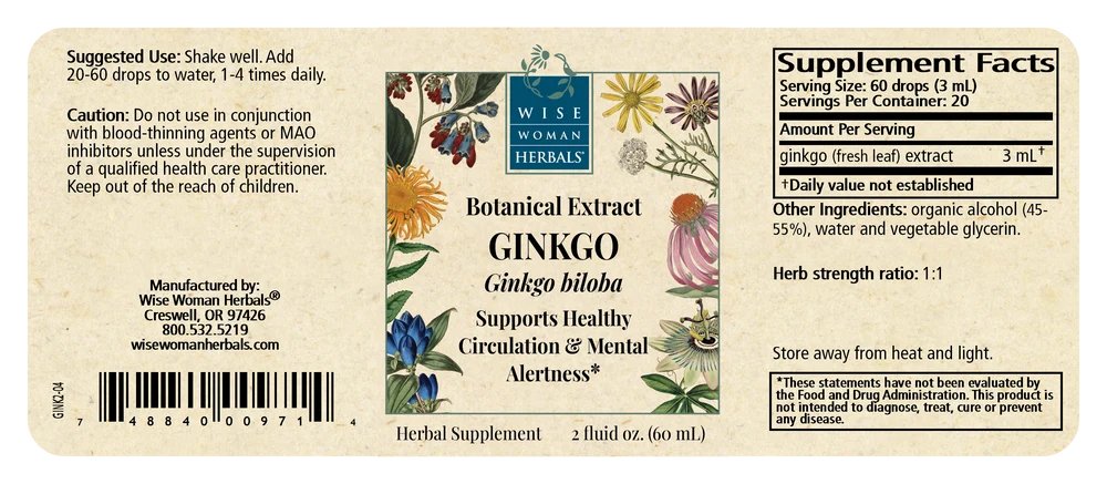 Ginkgo (Ginkgo biloba)