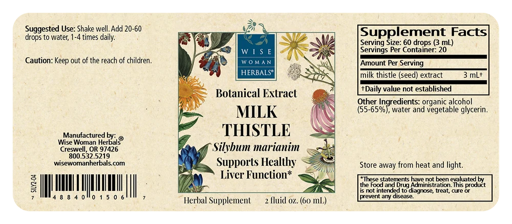 Milk Thistle (Silybum marianum)