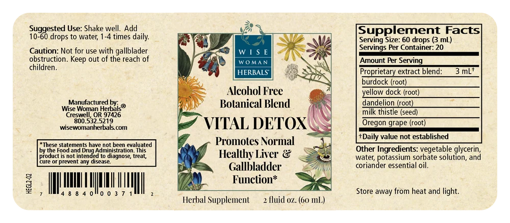 Vital Detox (Formerly Hepaglycerite)