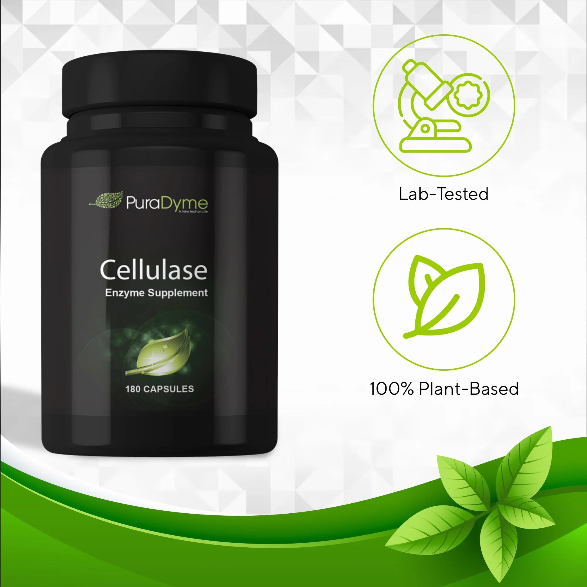 PURADYME Cellulase 180 Caps