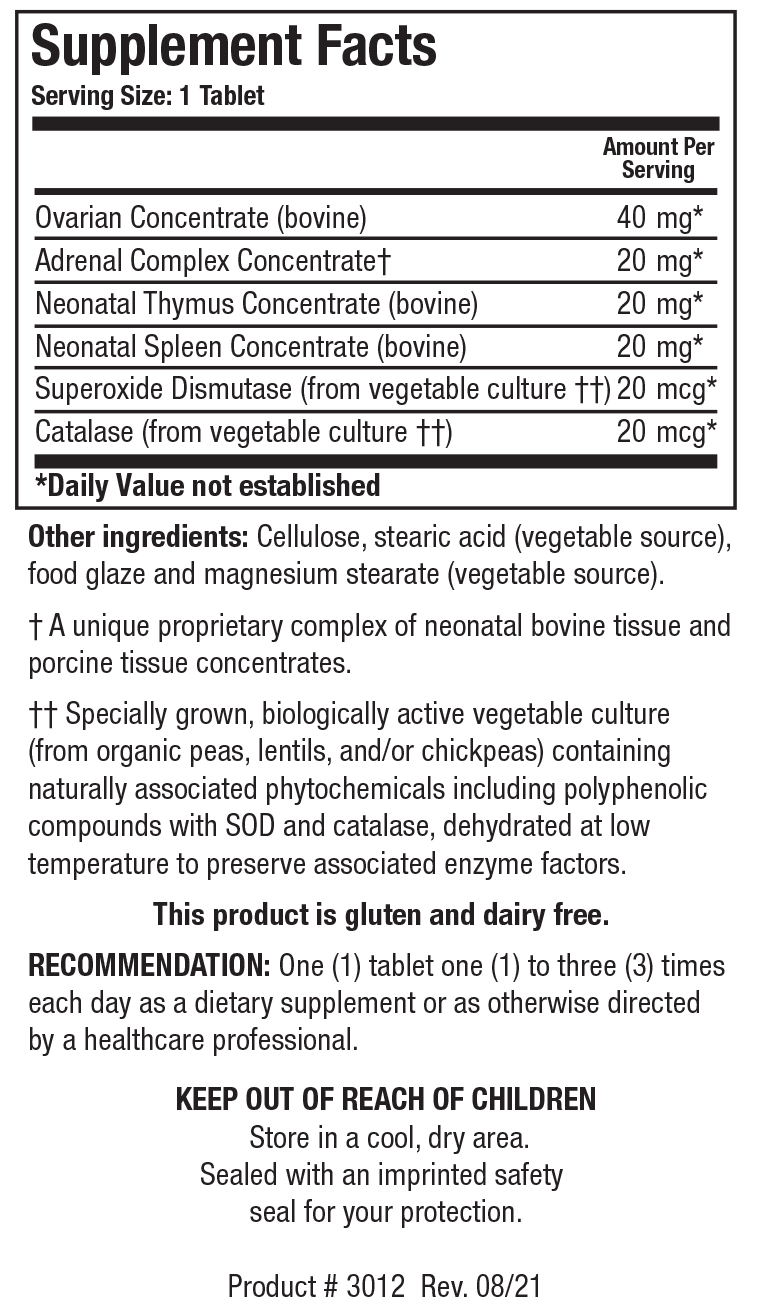 BIOTICS RESEARCH Cytozyme-F™ (Female Gland Combo)