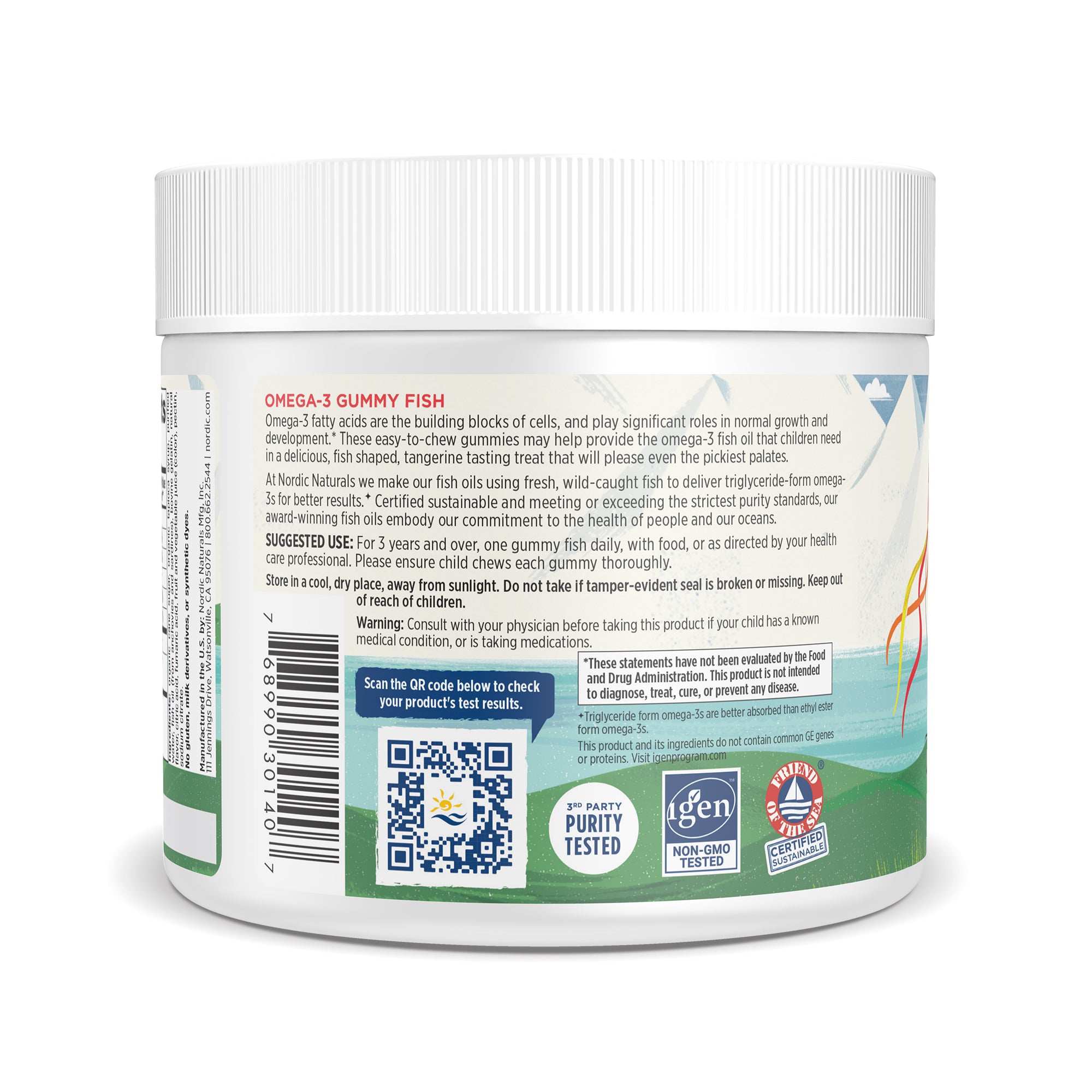 NORDIC NATURALS Omega-3 Gummy Fish