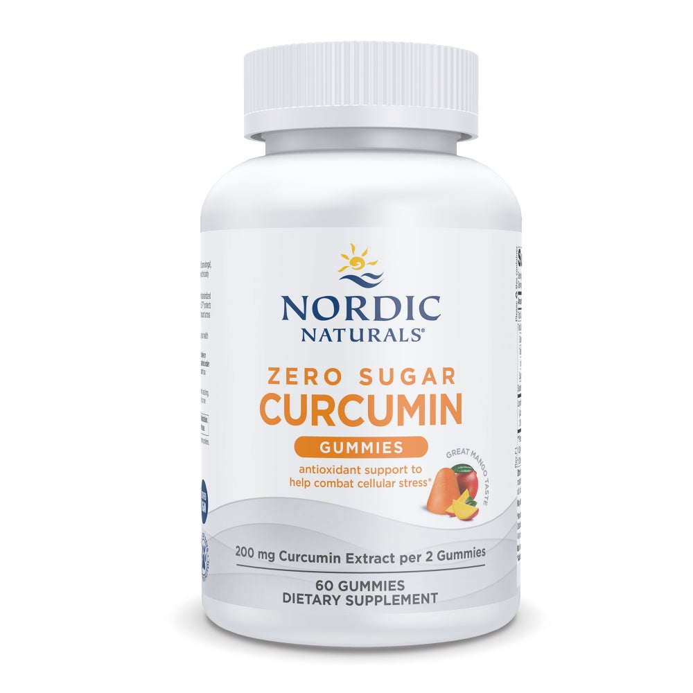 NORDIC NATURALS Zero Sugar Curcumin Gummies