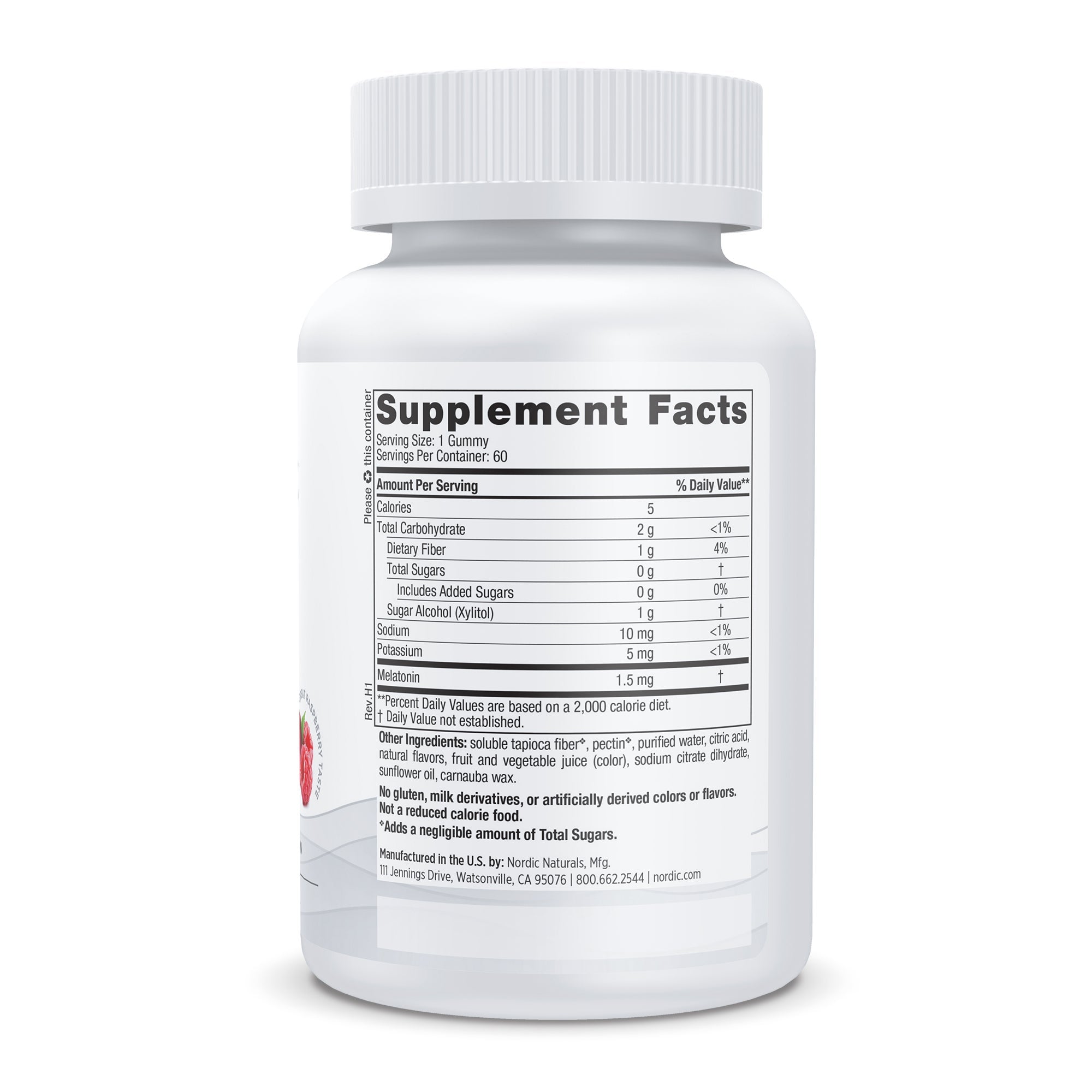 NORDIC NATURALS Zero Sugar Melatonin Gummies