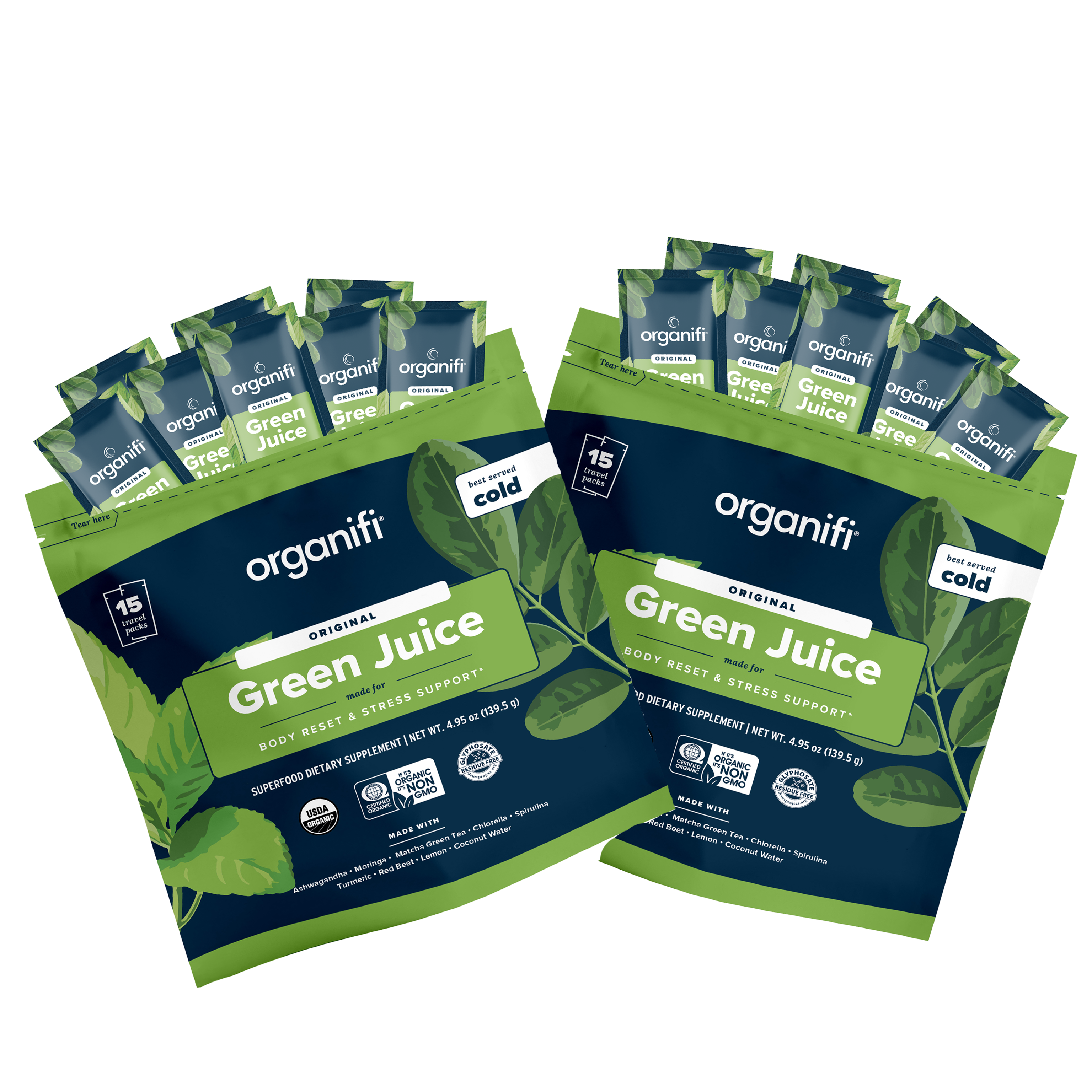ORGANIFI Green Juice Travel Packs 30 ct