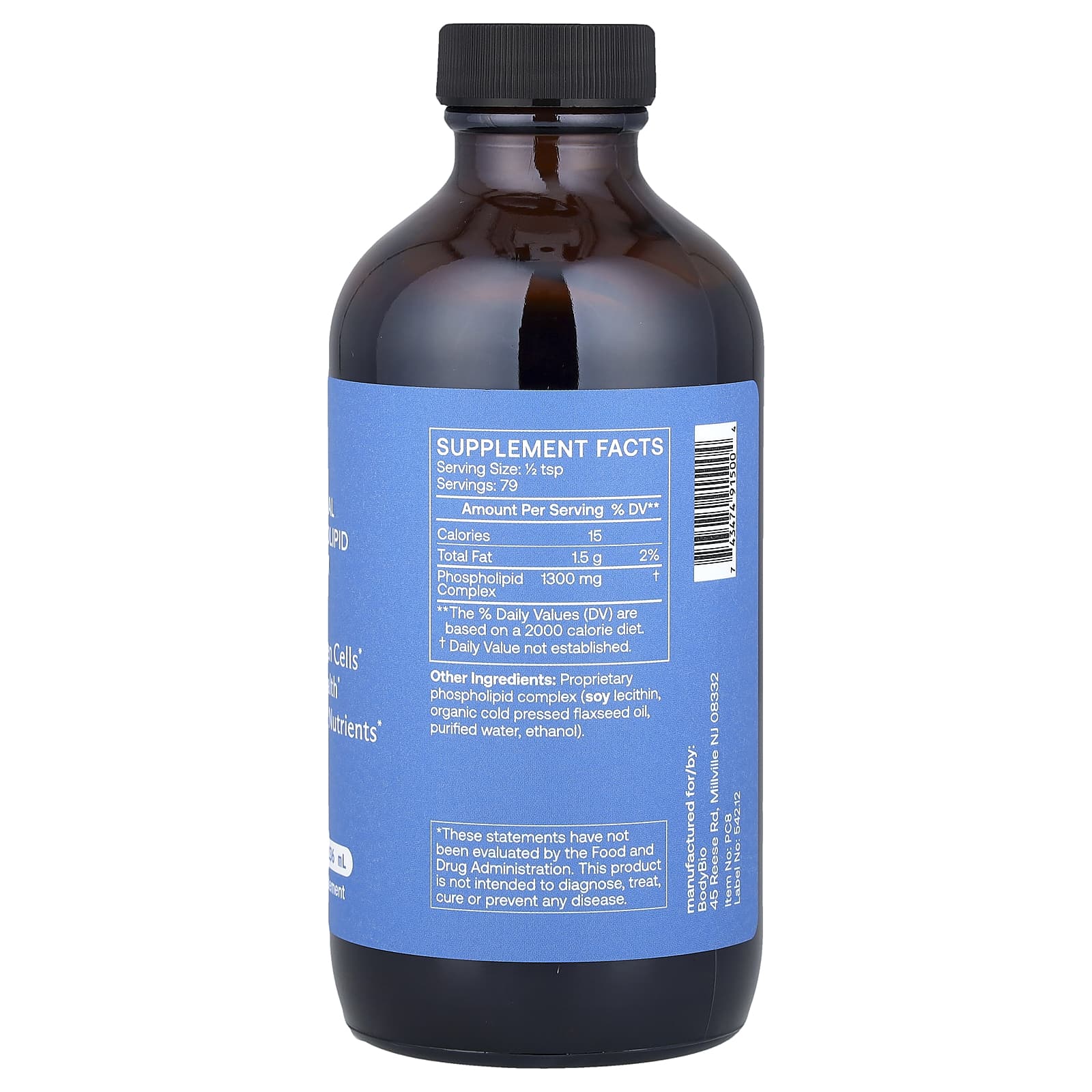 BodyBio PC Liquid 8 fl oz