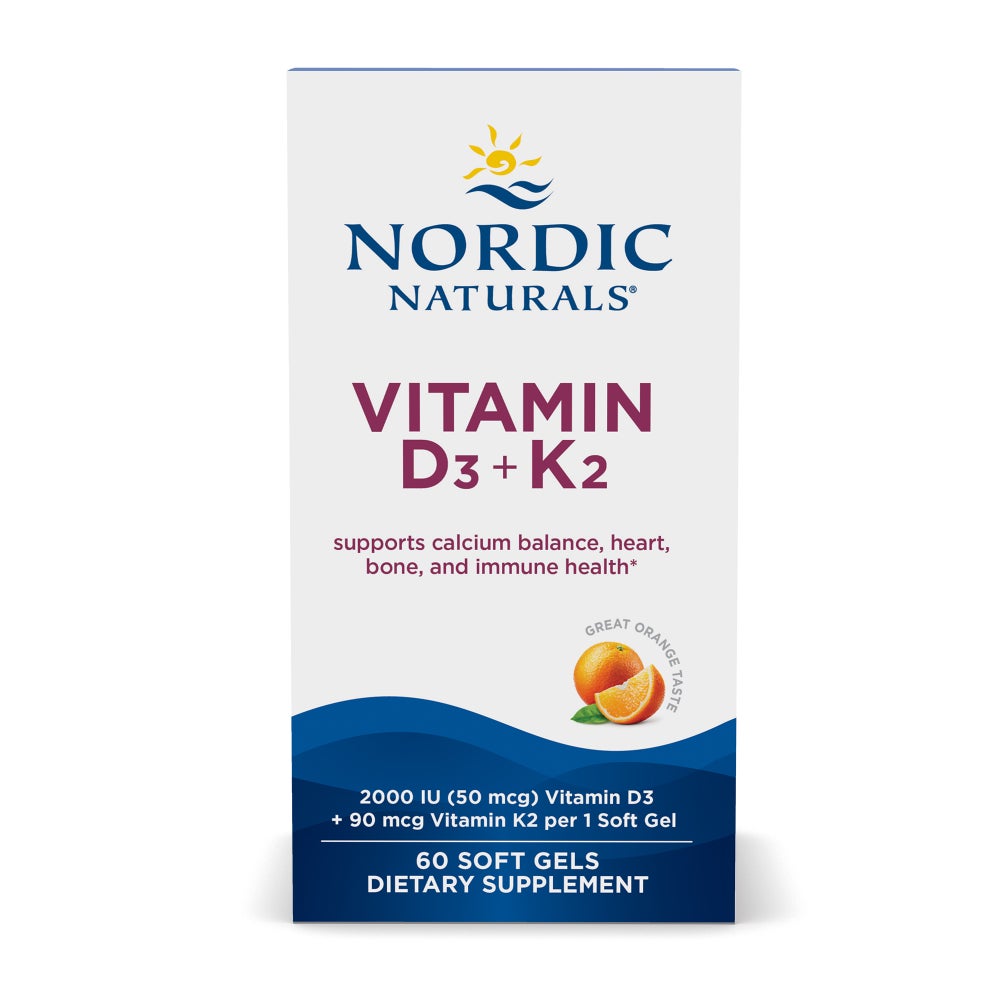 NORDIC NATURALS Vitamin D3+K2