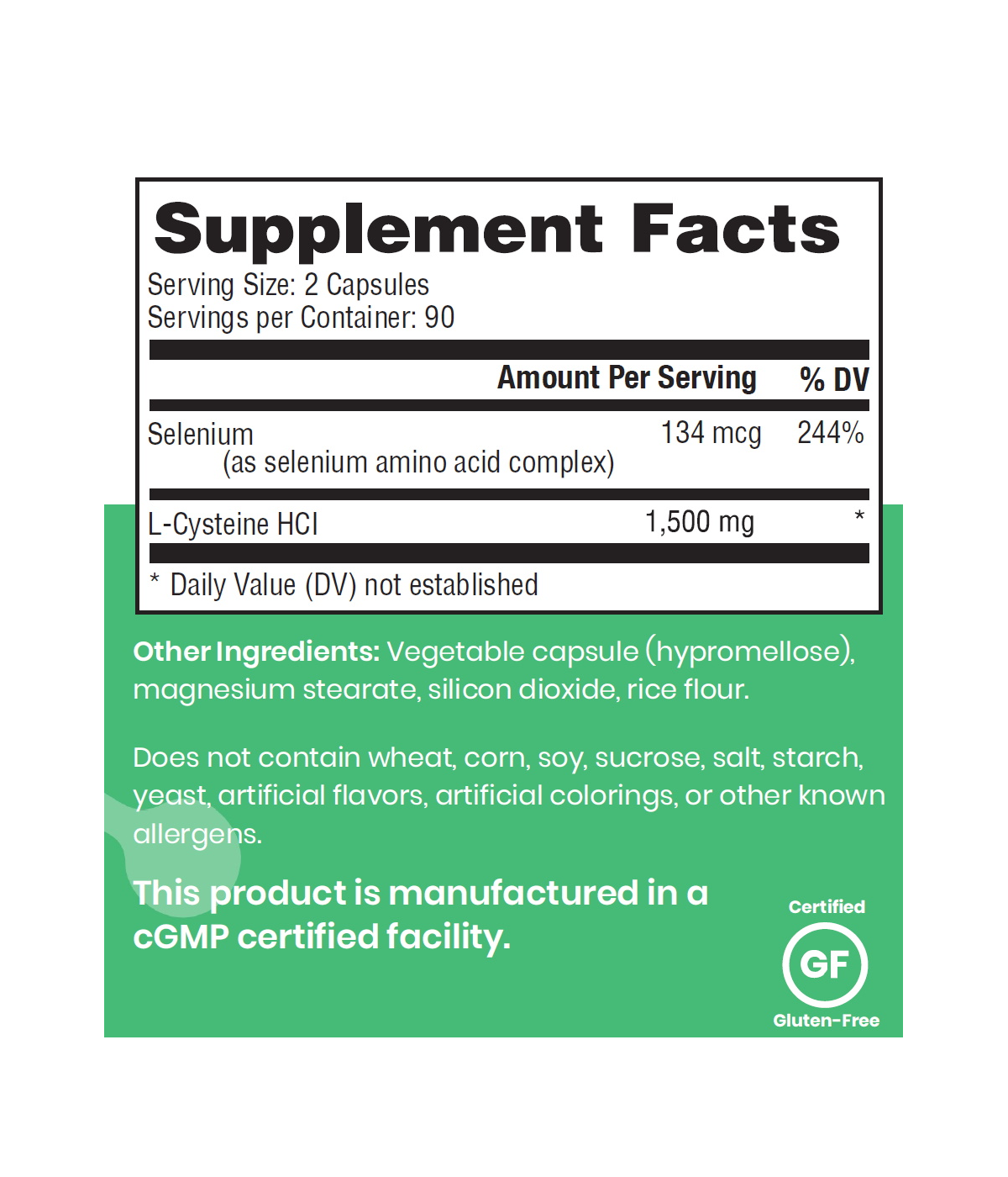 CHK NUTRITION CysReplete LT 180 Capsules