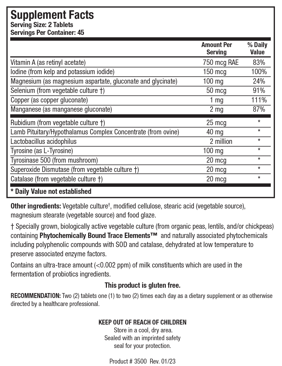 BIOTICS RESEARCH Thyrostim™