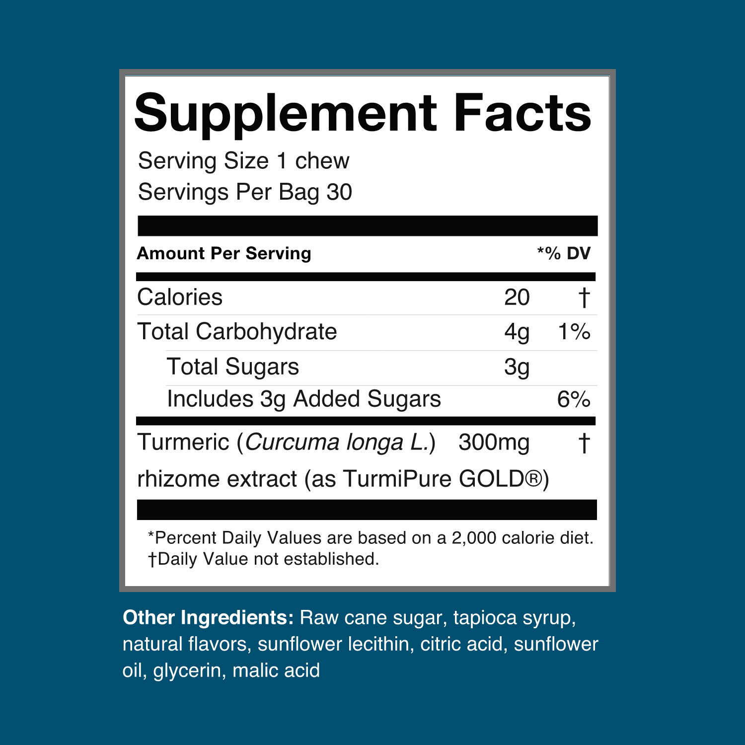 HUMANN Turmeric Chews Orange Citrus 30 Chews